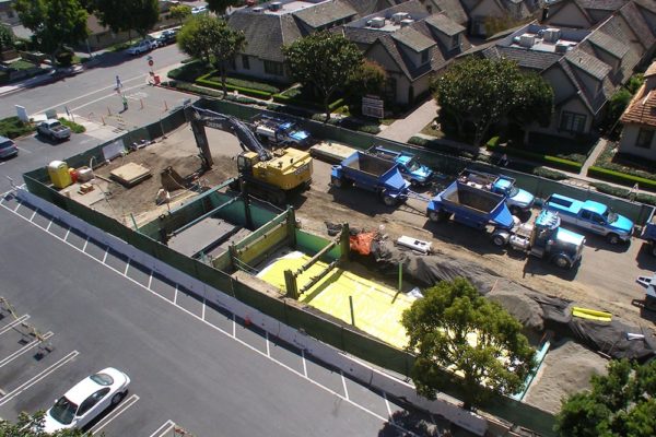 Salinas Valley Hospital parking lot done by Don Chapin