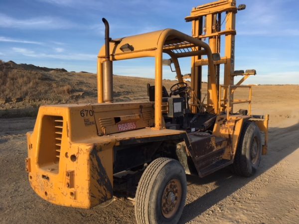 Champ forklift right rear